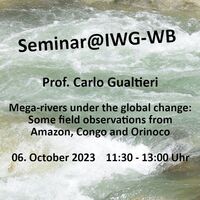 Mega-rivers under the global change: some field observations from Amazon, Congo and Orinoco