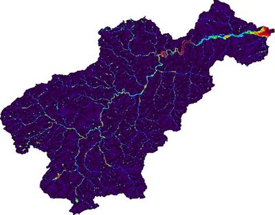 Scaling-up computational hydrodynamics with HPC and SERGHEI