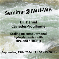 Scaling-up computational hydrodynamics with HPC and SERGHEI
